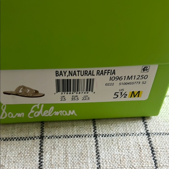 Sam Edelman Raffia Sandals - Picture 5 of 5